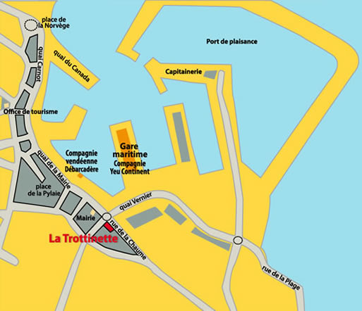 plan du port